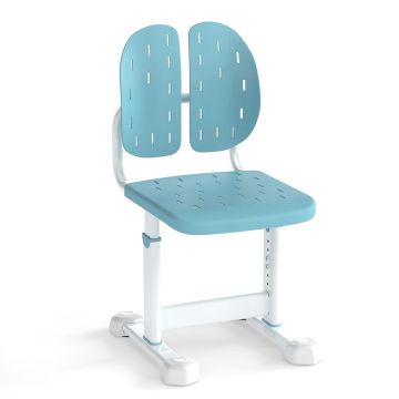 Children's learning chair, adjustable height, Blue, 42 × 67.5–75.5 × 36 cm