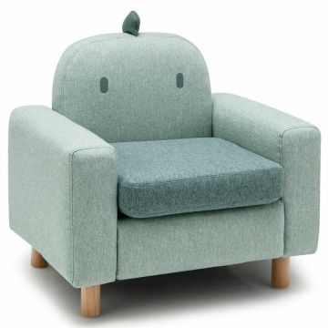 Children's sofa in the shape of a panda, chicken or dinosaur, 59x42x54 cm, beech legs, 7 kg
