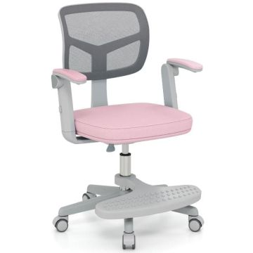 Children's desk chair, 360° swivel seat, 57 × 55 × 80–91 cm