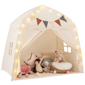 Children's play tent, 2 fiberglass poles, 157.48 × 97.79 × 147.32 cm
