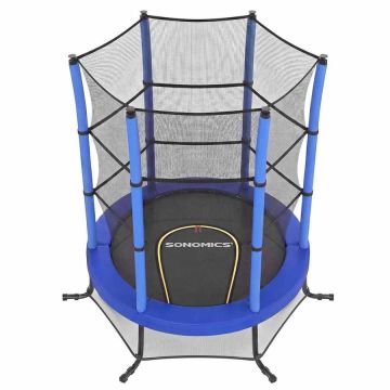 SONGMICS children's trampoline, with safety net, Ø 174 × 189 cm