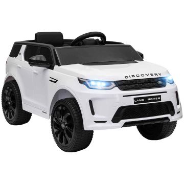 Lasten sähköauto Aiyaplay 106x65,5x51cm, valkoinen/musta