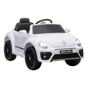 Lasten sähköauto Aiyaplay 97x56,5x46cm, valkoinen/musta