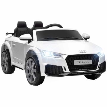 Lasten sähköauto Homcom 102x60x44cm, valkoinen/musta