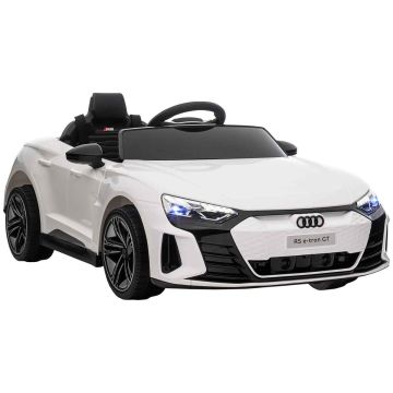 Lasten sähköauto Homcom 103x58x41cm, valkoinen/musta väri