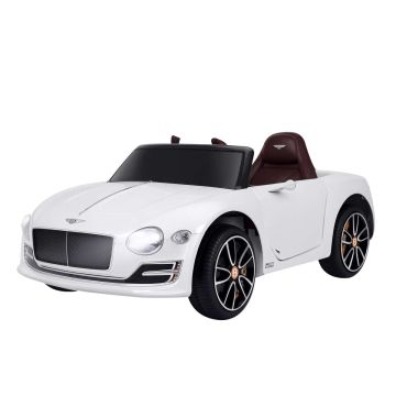Lasten sähköauto Homcom 108x60x43cm, valkoinen/musta