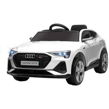 Lasten sähköauto Homcom 108x60x47cm, valkoinen/musta väri