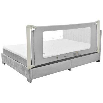 Children's bed rail, 4 adjustable positions, 150/180/200 × 47 × 80–95 cm