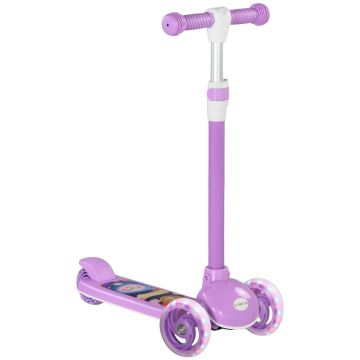 Lasten potkulauta, Violetti, 52 × 29 × 63/76 cm