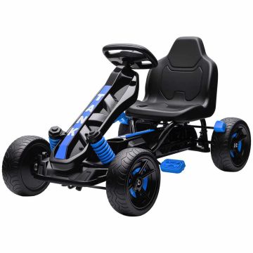 Lasten polkukarting, 3–6 vuotta, Sininen, 100 × 60,5 × 59 cm