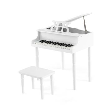 Lastenpiano, tuella ja jaloilla, 20 × 19 × 19 tuumaa