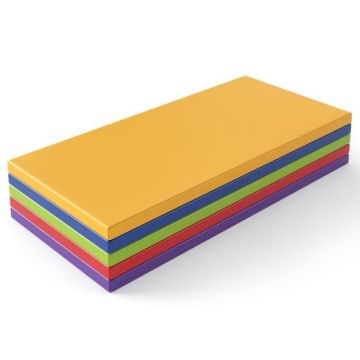 Children's relaxation mats, 5 pcs, 12 × 57 × 5 cm