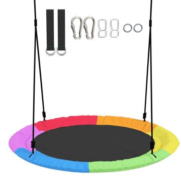 Lasten ulkokeinu, Enintään 4 lapselle, Ø120 × 180 cm