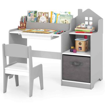 Children's furniture set, table and chair, 94 × 40 × 76 cm