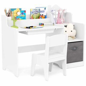 Children's desk furniture set, table and chair, 94 × 40 × 76 cm