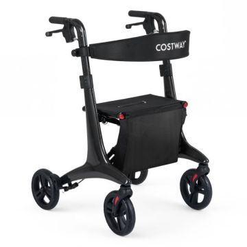 Walker with seat