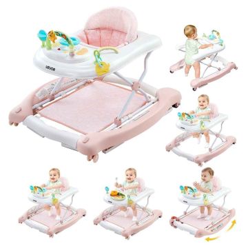 Vauvan kävelytuoli VEVOR W2251DU2, 5-in-1, 72 × 53 × 66,5 cm