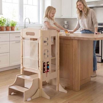 Children's tower, 3 in 1, 2 steps, 73.66 × 41.91 × 92.71 cm