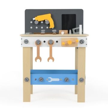 Children's workbench play set, 51 × 28 × 72 cm