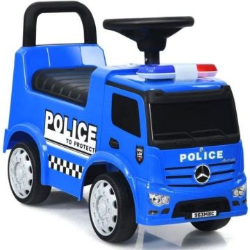 Lasten työnnettävä poliisiauto, Sininen, 60,96 × 43,18 × 27,94 cm