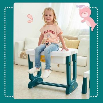 Детский игровой стол, 5 в 1, 63,5 × 55,9 × 47 см