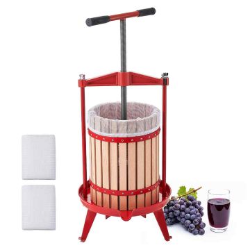 Пресс для фруктов VEVOR LD-BP1802, 18 л, 2 фильтр-мешка, 50,5 × 63 × 44,5 см