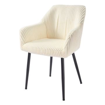 SONGMICS LDCB35087WD01 Dining Chair, With Armrests, 60 × 85 × 62.5 cm