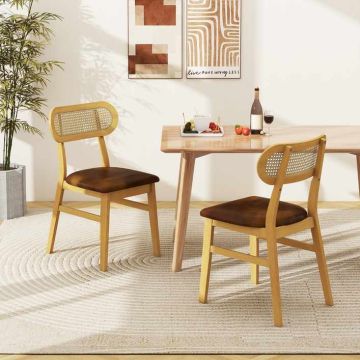 Dining chairs, 2 pcs, 49 × 79 × 48 cm