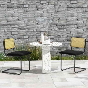Dining chairs, 2 pcs, 56 × 81 × 46 cm