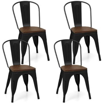 Dining chairs, 4 pcs, 44 × 84 × 51 cm