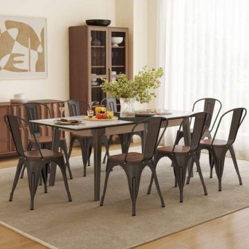 Dining chairs, 4 pcs, 44 × 84 × 51 cm