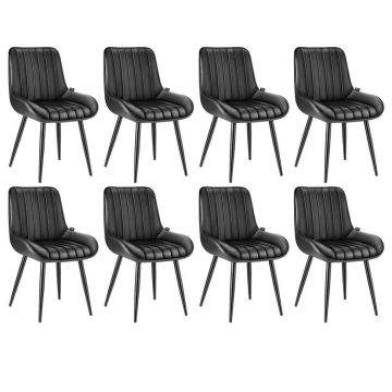 Ruokapöydän tuolit VEVOR DA2231, 8 kpl, 58 × 86 × 55 cm