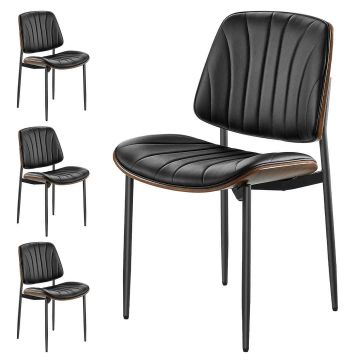 Обеденные стулья VEVOR LS-6023A, 4 шт, 49,5 × 81 × 54,8 см