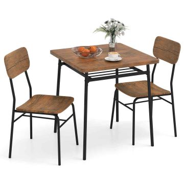 Dining set, 3-piece, for 2 people