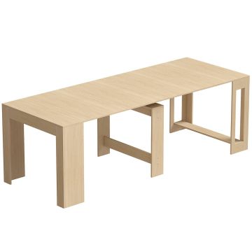 Ruokapöytä, jatkettava, 48–240 cm, 48–240 × 78 × 90 cm