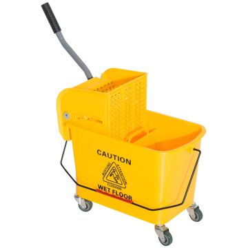 Тележка для уборки Homcom 63x27x67см, разных цветов