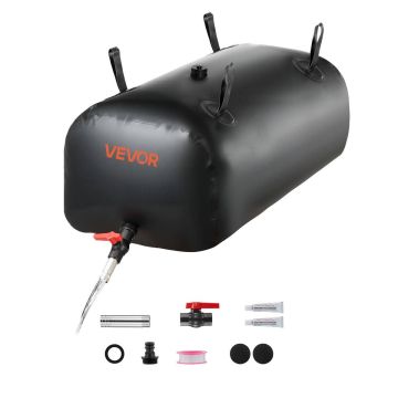 Vesivarastointipussi VEVOR WSB-113L-Black, 113 l, Musta, 85 × 44 × 35 cm