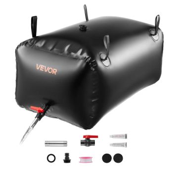Vesisäiliöpussi VEVOR WSB-240L-Black, 240 l, Musta, 1010 × 600 × 450 mm