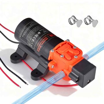 Vesipainepumppu VEVOR LSDP1-020-060-22, 12 V, kalvo, 19 × 7 × 11 cm