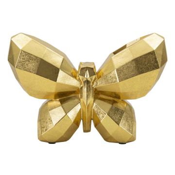 Maljakko Butterfly Gold, 22,5 × 15 × 8 cm