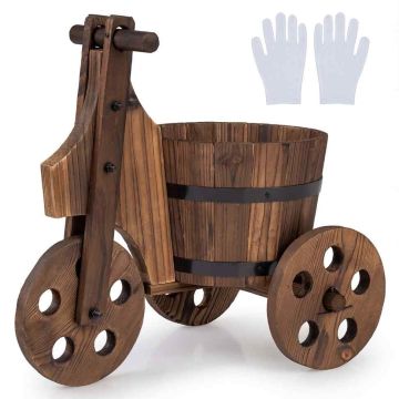 Flowerpot, with tool storage box, 54.61 × 34.29 × 21.5 cm