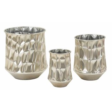 Maljakkosetti, 3 kpl, Ø 35 × 38,5 cm; Ø 27,5 × 33 cm; Ø 18,5 × 26,5 cm