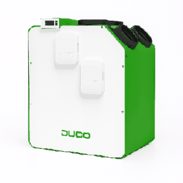 Ilmanvaihtolaite DUCO DucoBox Energy Premium 400, vasemmanpuoleinen, 1ZH