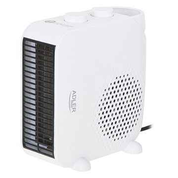 Puhallinlämmitin Adler AD 7725w, 2 tehoasetusta, Valkoinen
