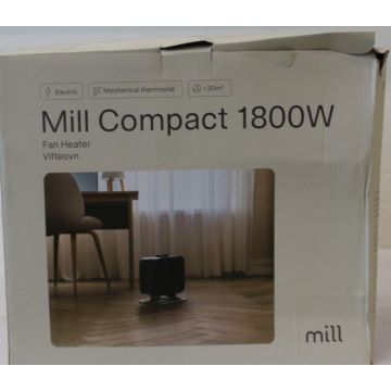 Puhallinlämmitin Mill CUS1800MECBA, PTC, 25,4 × 26,8 × 13,5 cm