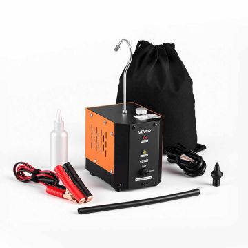 VEVOR dūmų aparato nuotėkio detektorius, DC 12V, su įmontuotu oro siurbliu, 1 PSI ir 7 PSI slėgis, 175 x 128 x 162 mm, 1,71 kg