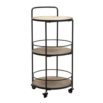 Arex trolley, 3 shelves, 40 × 82 × 41.5 cm