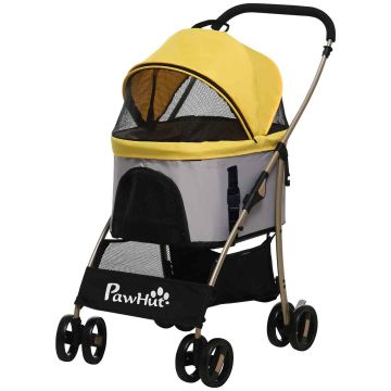Коляска для собак PawHut 82x49,5x98см, различных цветов