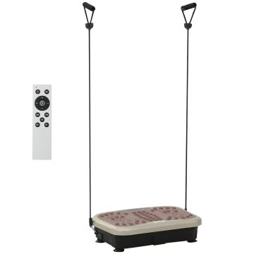 Виброплатформа Homcom 54x33x14см, черно-песочного цвета