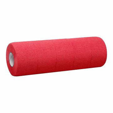 Одноразовые клеевые воротнички ACTIVESHOP, 5 рулонов, Красные